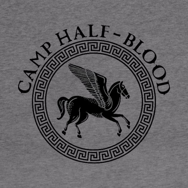 PERCY JACKSON camp half blood by Tees4Teens